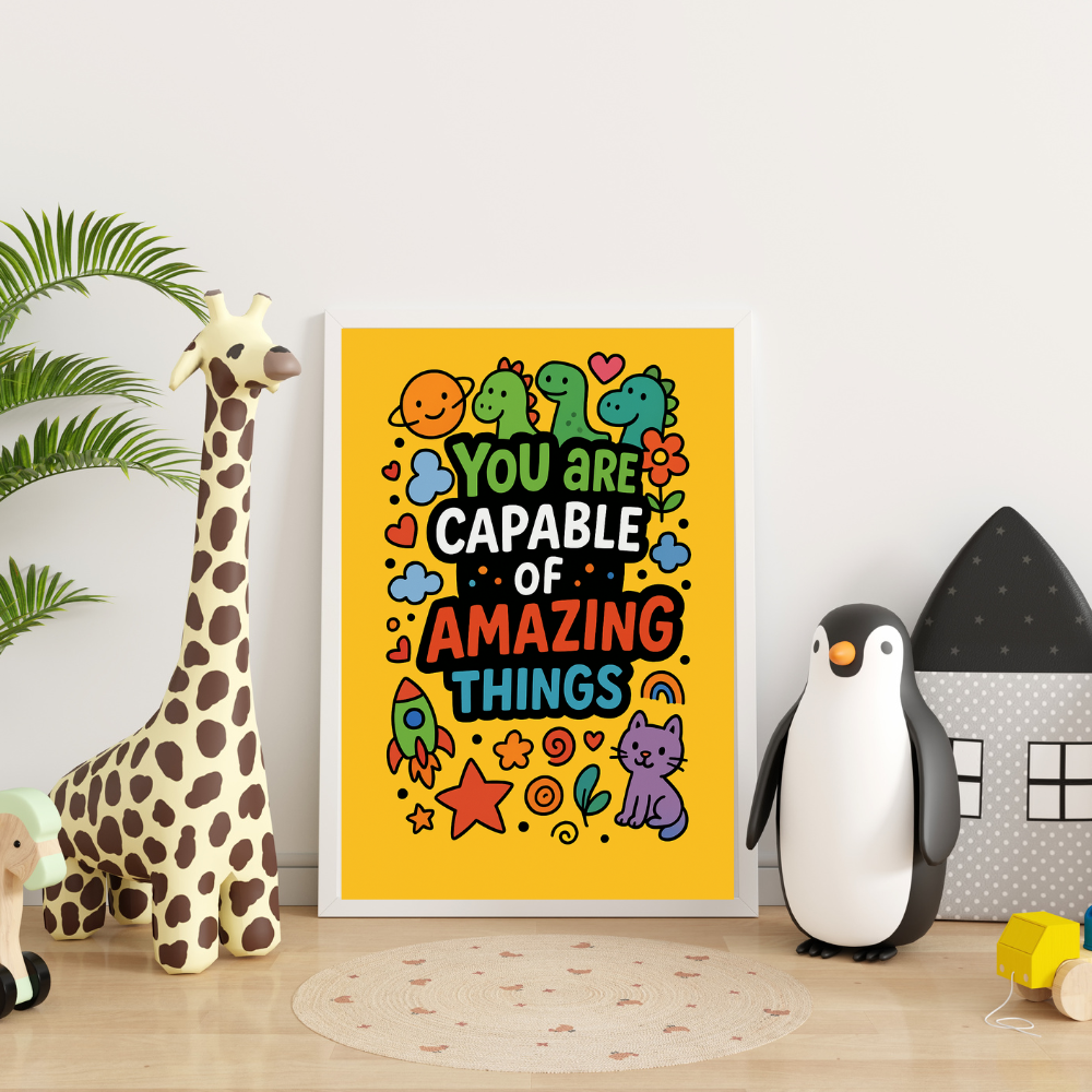 Kids Set of 3 Wall Frames