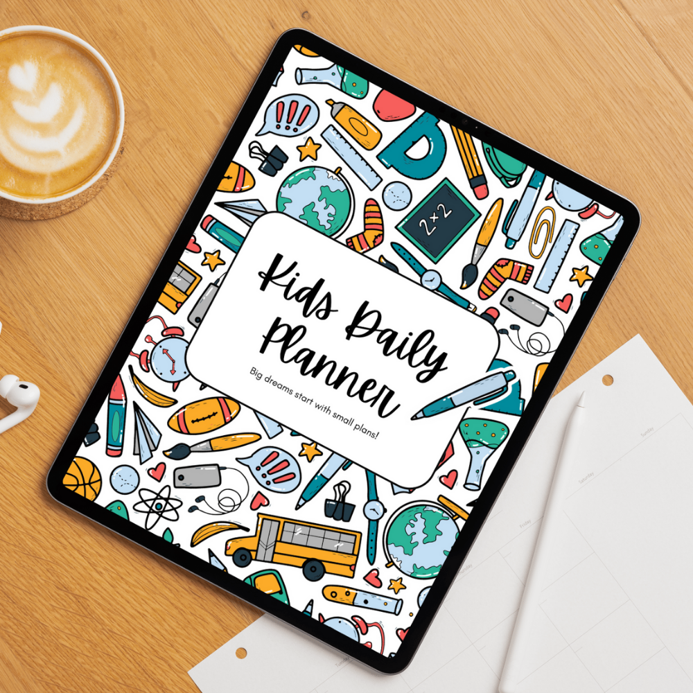 Kids Daily Planner [Printable]