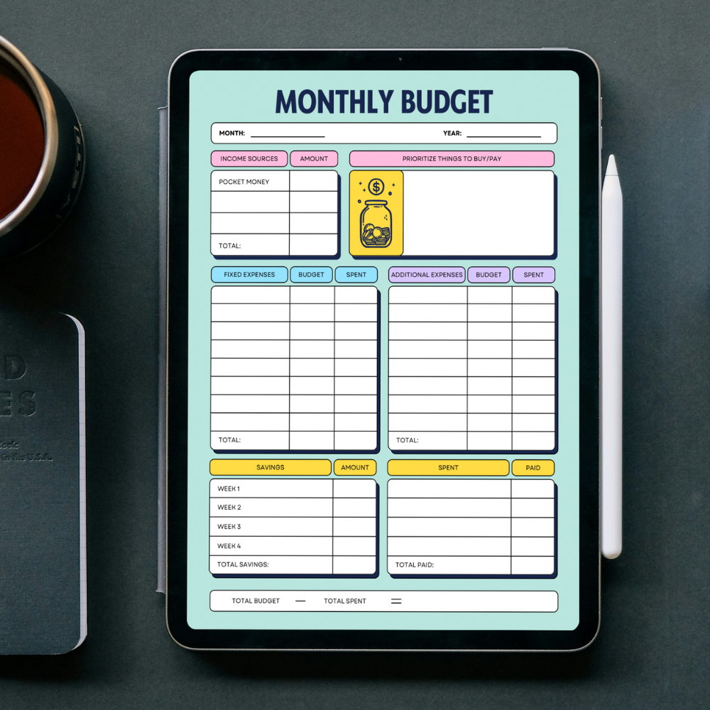 Kids Daily Planner [Printable]