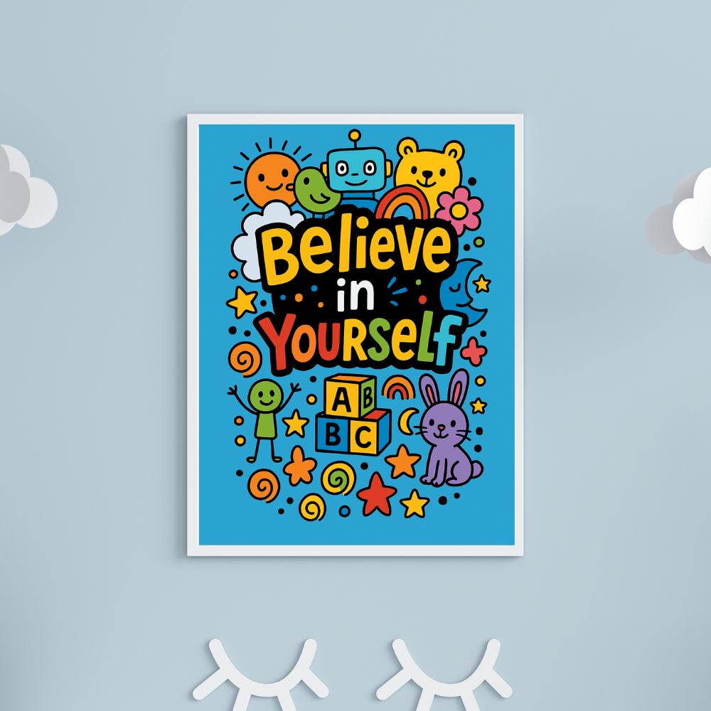Kids Set of 3 Wall Frames