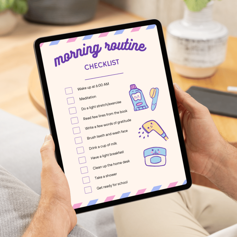 Kids Daily Planner [Printable]